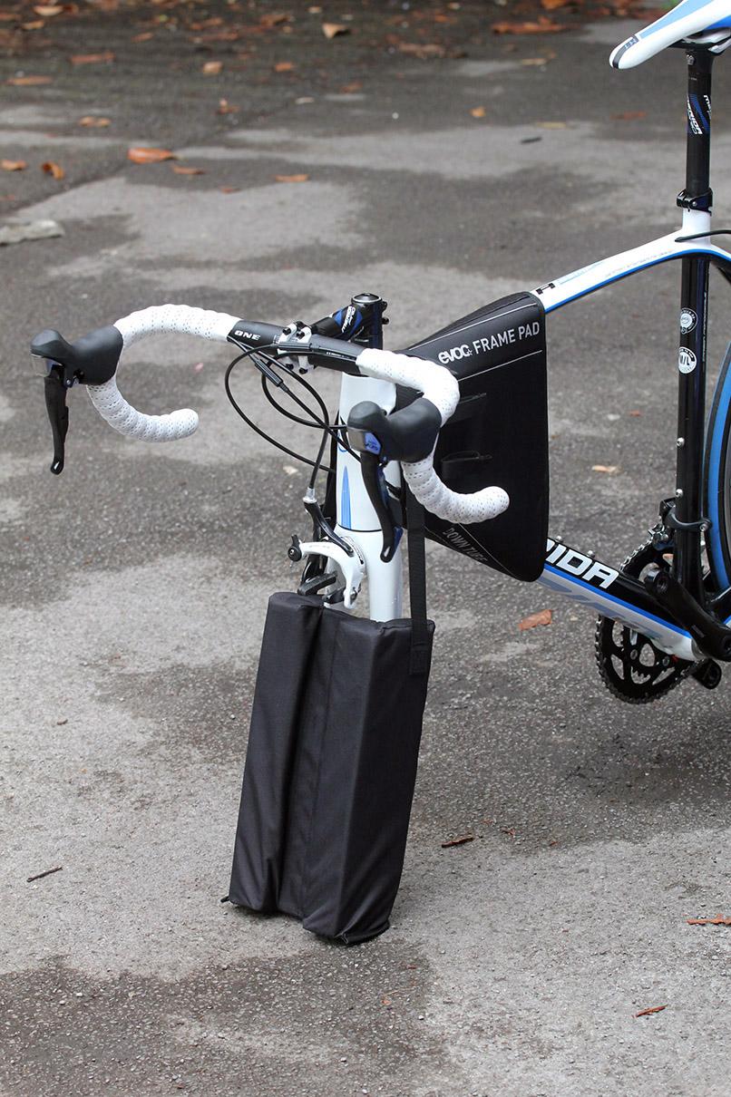 Review Evoc 280L Bike Travel Bag and Road Bike Adaptor road.cc